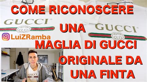 cos'è una maglia replica gucci - Come capire se una maglia è autentica, una replica autentica oppure una .